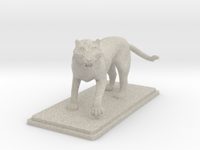 Tiger figure in Natural Sandstone