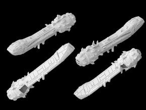 (Armada) Lancer Frigate in White Natural Versatile Plastic