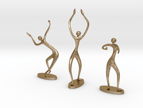 Dance in Polished Gold Steel