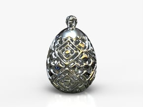 PA PFabergeV2fSE4952D19x24 in Rhodium Plated Brass