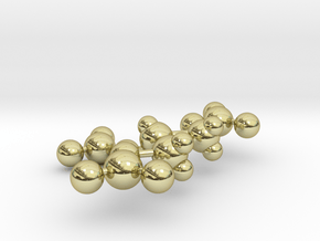 Nitroglycerin in 18k Gold Plated Brass