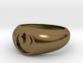Rebel Alliance Ring (Size 10 1/4 - 20 mm) in Polished Bronze