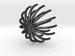 Ringadingding Dish in Polished and Bronzed Black Steel