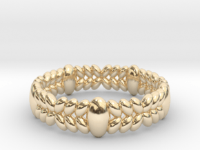 The Pebble Ring Size 5 other sizes too in 14K Yellow Gold