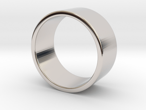 Flat Ring in Platinum: 5 / 49