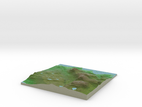 Terrafab generated model Wed May 06 2015 22:18:43  in Full Color Sandstone