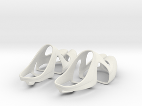 SiFi Sandals Top in White Natural Versatile Plastic