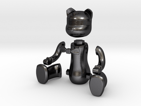 Bear A-STL-0-1 in Polished and Bronzed Black Steel