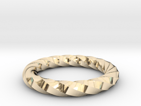 Twisted Ring in 14K Yellow Gold