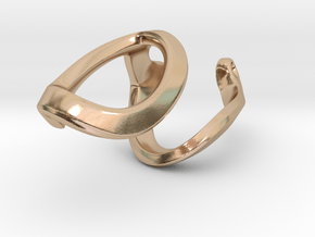 Equilibrium in 14k Rose Gold Plated Brass