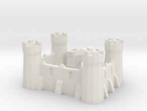 Signature castle in White Natural Versatile Plastic
