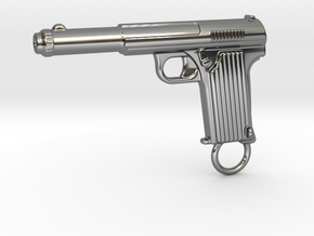 Astra gun in Fine Detail Polished Silver