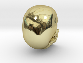 Skull 2 in 18K Gold Plated
