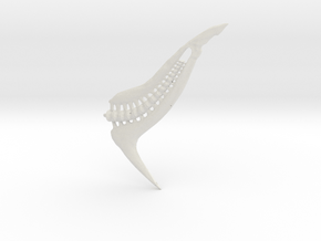Tail From Shapeways2 Blend1 in White Natural Versatile Plastic