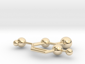 Cytosine in 14K Yellow Gold