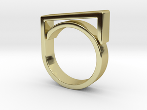 Adjustable ring for men. Model 2. in 18k Gold
