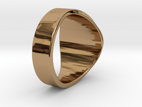 Nuperball Raven Ring Season 1 in Polished Brass
