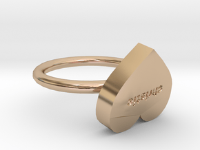 30467 in 14k Rose Gold Plated Brass
