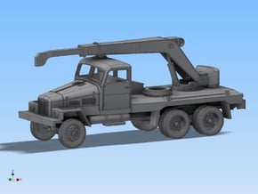 LKW  IFA G5 Autodrehkran Spur TT 1:120 in Tan Fine Detail Plastic