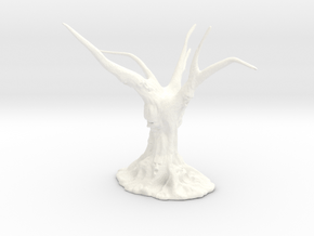Totem Tree 003 in White Processed Versatile Plastic