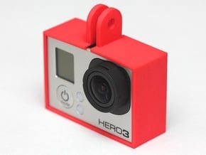 GoPro Hero3 Frame in White Natural Versatile Plastic