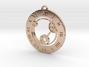 Lizzie - Pendant in 14k Rose Gold Plated Brass