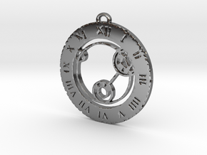 Lizzie - Pendant in Fine Detail Polished Silver