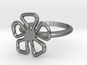 Daisy Ring SZ 6.5 - Test - V1 in Polished Silver