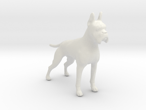 Red Fawn Boxer in White Natural Versatile Plastic