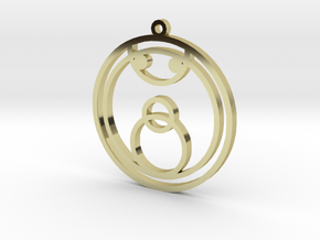 Joy - Necklace in 18k Gold Plated Brass