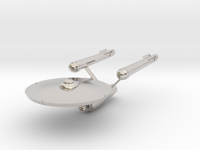 Ncc-1701 jewel in Rhodium Plated Brass