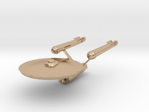 Ncc-1701 jewel in 14k Rose Gold Plated Brass
