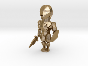 Hero in Polished Gold Steel