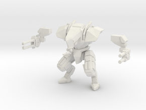 15mm scale mech -  Guardian in White Natural Versatile Plastic