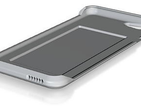 iPhone 6 Case w/ Hidden Card Slot in Tan Fine Detail Plastic