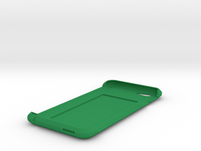 iPhone 6 Case w/ Hidden Card Slot in Green Processed Versatile Plastic