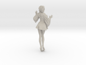 Skirt Girl-001 scale 1/10 in Natural Sandstone