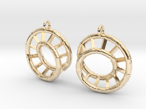 Ear-Rings-03 in 14k Gold Plated Brass