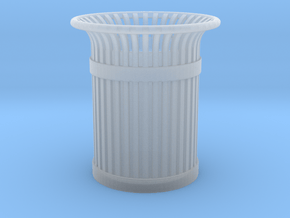 Urban Trashcan 1:48 in Tan Fine Detail Plastic