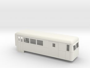 009 articulated railcar driving trailer with lugga in White Natural Versatile Plastic