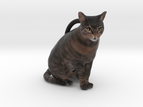 Custom Cat Ornament - Kitters in Full Color Sandstone