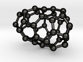 0184 Fullerene C42-1 c2 in Matte Black Steel