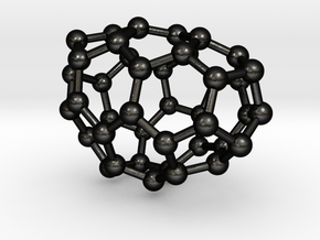 0186 Fullerene C42-3 c1 in Matte Black Steel