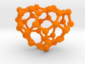 0188 Fullerene C42-5 c2 in Orange Processed Versatile Plastic