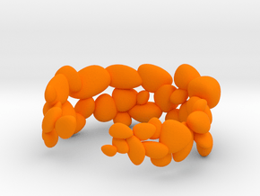 BeachStones Ring - Size 8 in Orange Processed Versatile Plastic