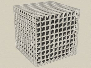 grid, 10^3 cm in White Processed Versatile Plastic