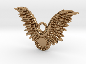 Wings in Polished Brass