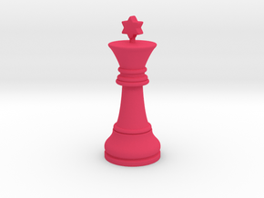 Single Chess King Star Big | Timur Prince Vizir in Pink Processed Versatile Plastic