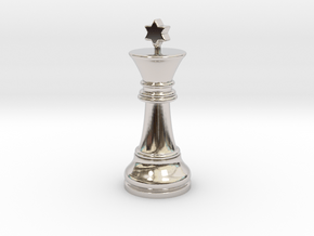 Single Chess King Star Big | Timur Prince Vizir in Platinum