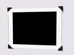 iPad Wall Mount in Black Natural Versatile Plastic